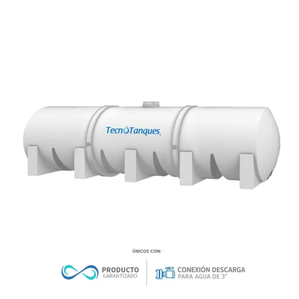 Tanque Horizontal Tecnotanques 15,000Lts.