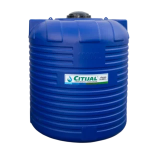 CISTERNA CITIJAL VERTICAL USO RUDO AZUL REY 10,000 L