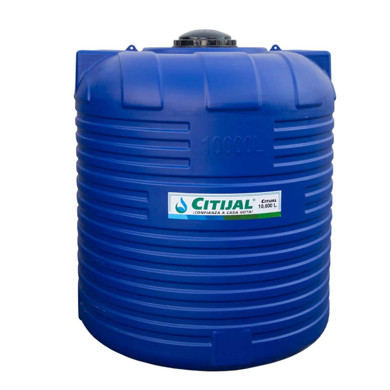 CISTERNA CITIJAL VERTICAL USO RUDO AZUL REY 10,000 L