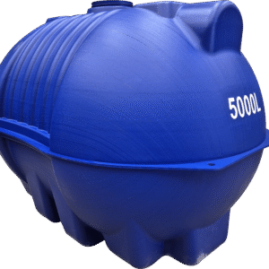 TANQUE CITIJAL HORIZONTAL USO RUDO AZUL REY 5,000 L