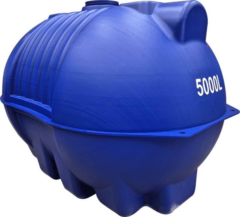 TANQUE CITIJAL HORIZONTAL USO RUDO AZUL REY 5,000 L